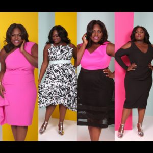 A Global Lifestyle -- Christian Siriano for Lane Bryant Magent & Black