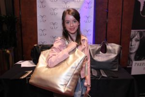 A Global LIfestyle -- Rosie Day carries JLEW bag
