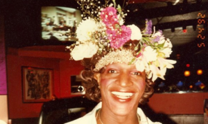 Good friends with fellow advocate Sylvia Rivera, Marsha P. Johnson was present at the Stonewall uprising and was a pioneering advocate for gay rights. (Photo credit: Pay It No Mind)