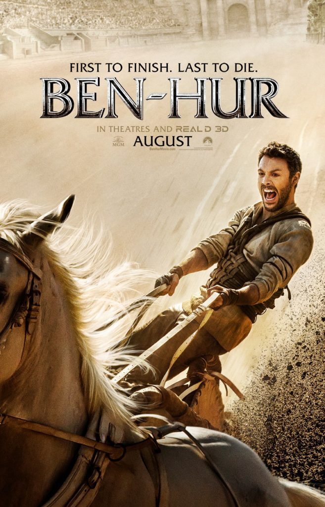 Ben-Hur (August 19): In a new adaptation of the classic Charlton Heston film (1959), Judah Ben-Hur, played by Jack Huston escapes slavery and embarks on an unforgettable chariot race of revenge. Photo Credit: otlnews.net