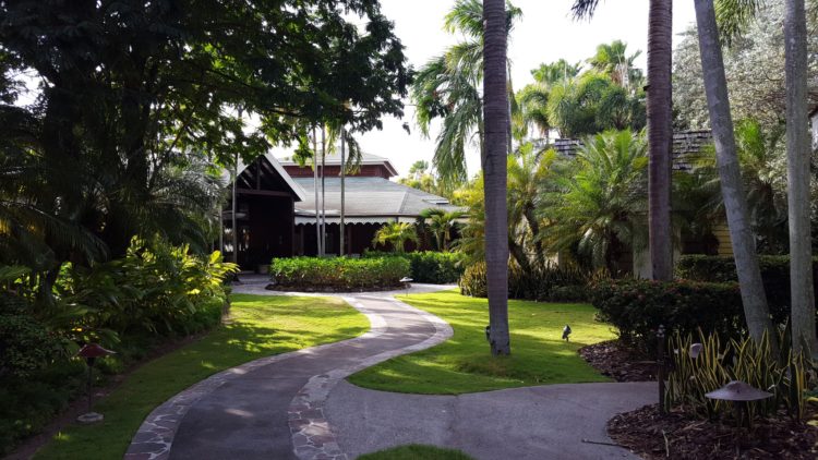 Beautiful spa grounds at the Four Seasons Resort (Photo: Aniesia Williams)